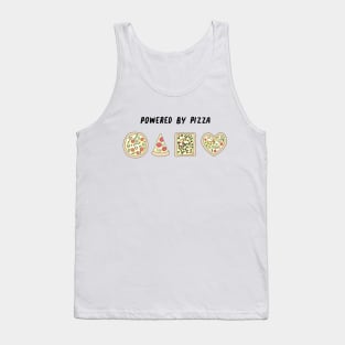 Powered By Pizza Tank Top